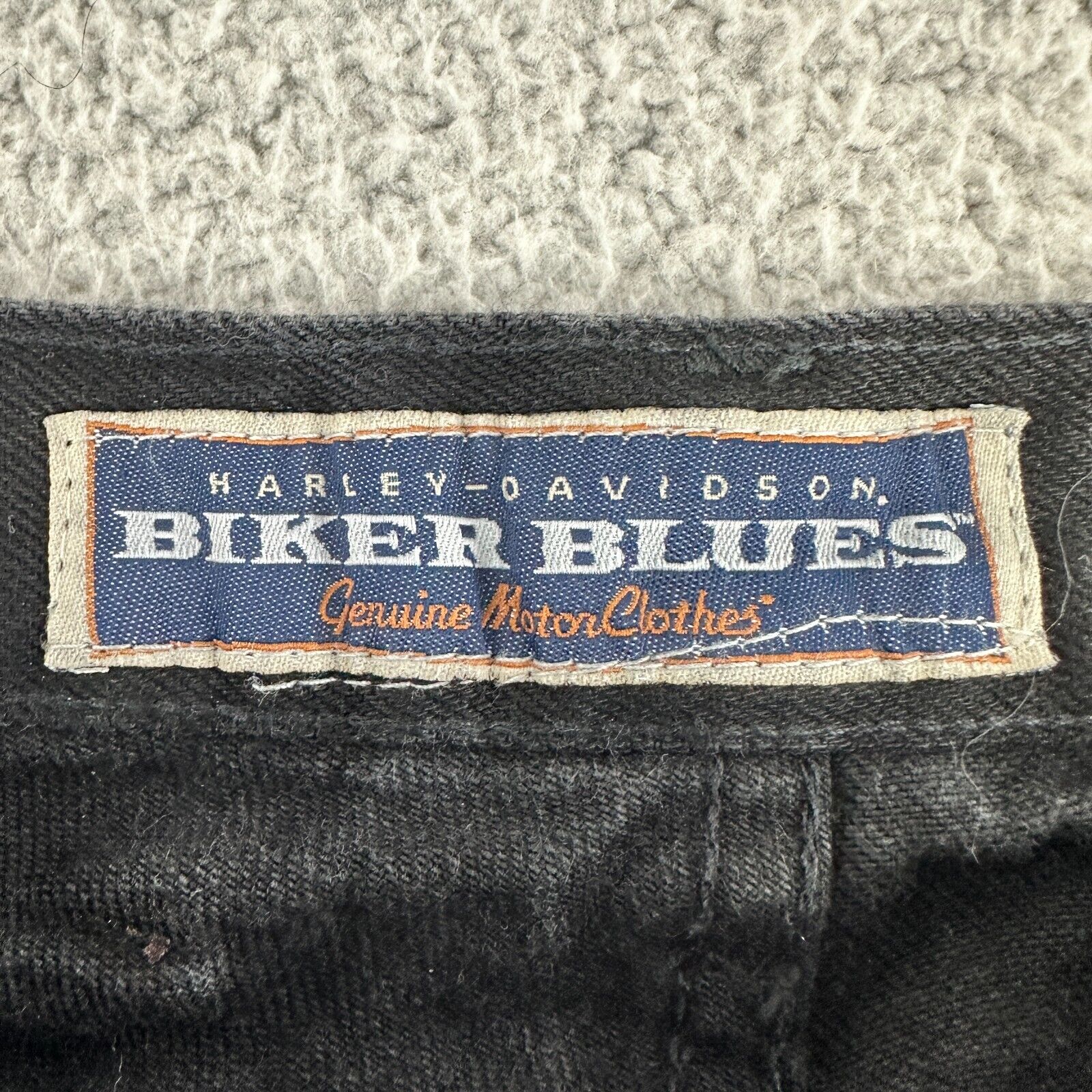 Vintage Harley Davidson Jeans size 28x32 Biker Bl… - image 3