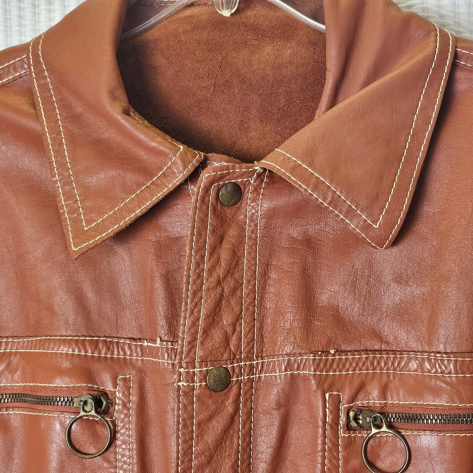 Vtg 50s 60s 70s  McGREGOR SUEDE LEATHER JACKET CA… - image 11