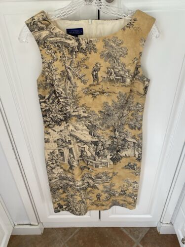 J McLaughlin Women's Toile Dress SZ10 EUC - image 1