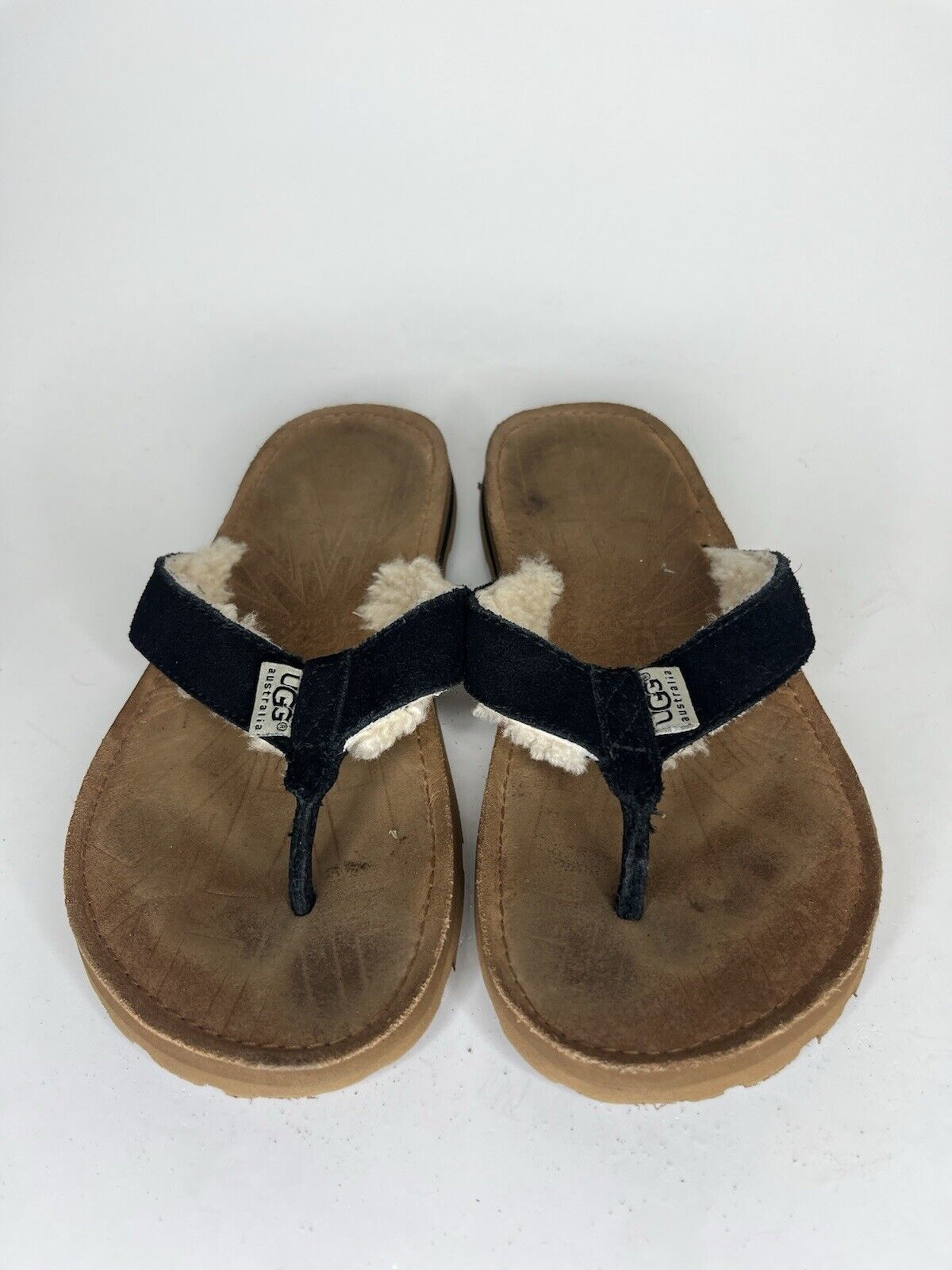 Ugg Australia Sandals Flip Flops Women Size 8W Bl… - image 13