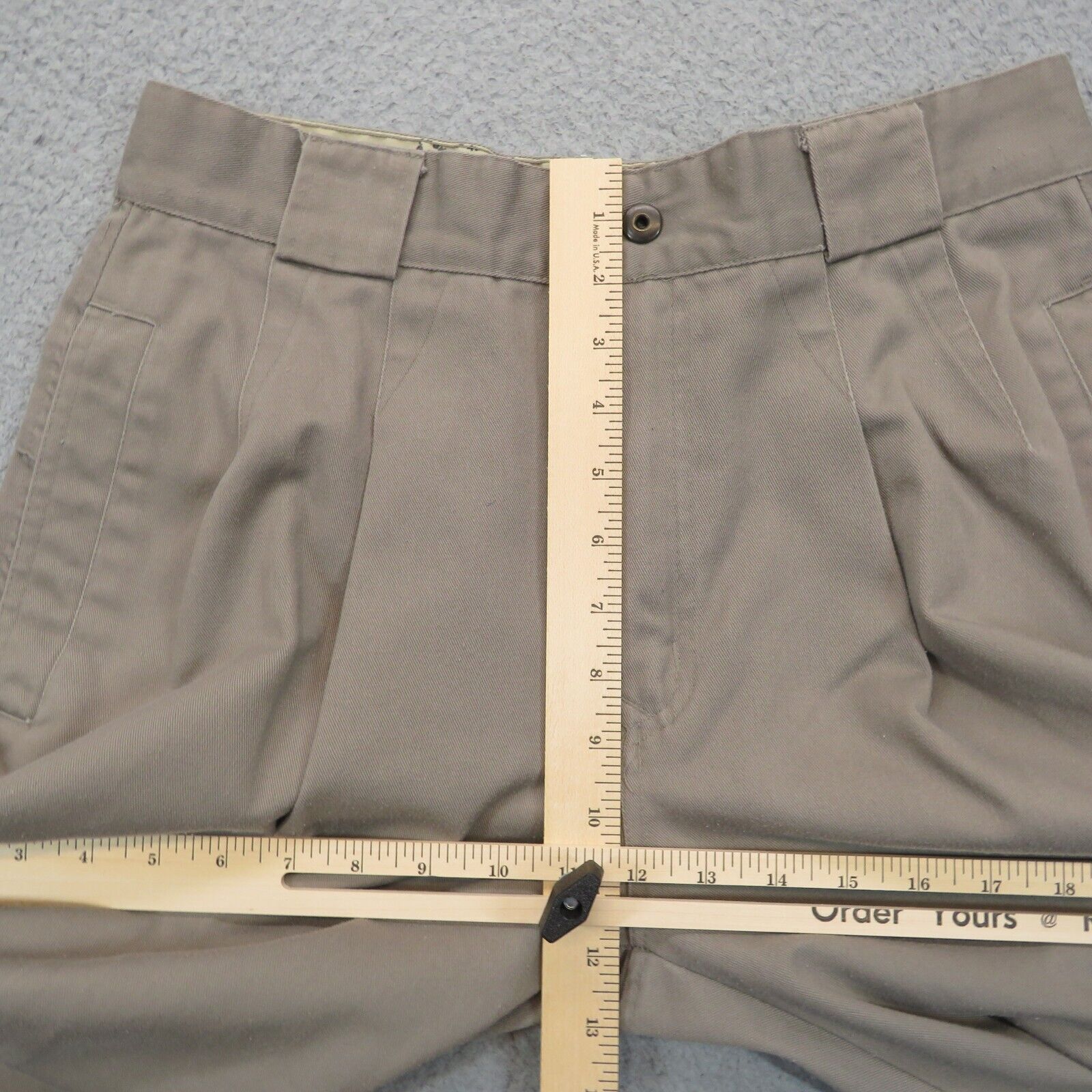 VTG Bugle Boy Pants Men 32 Baggy Parachute Milita… - image 12