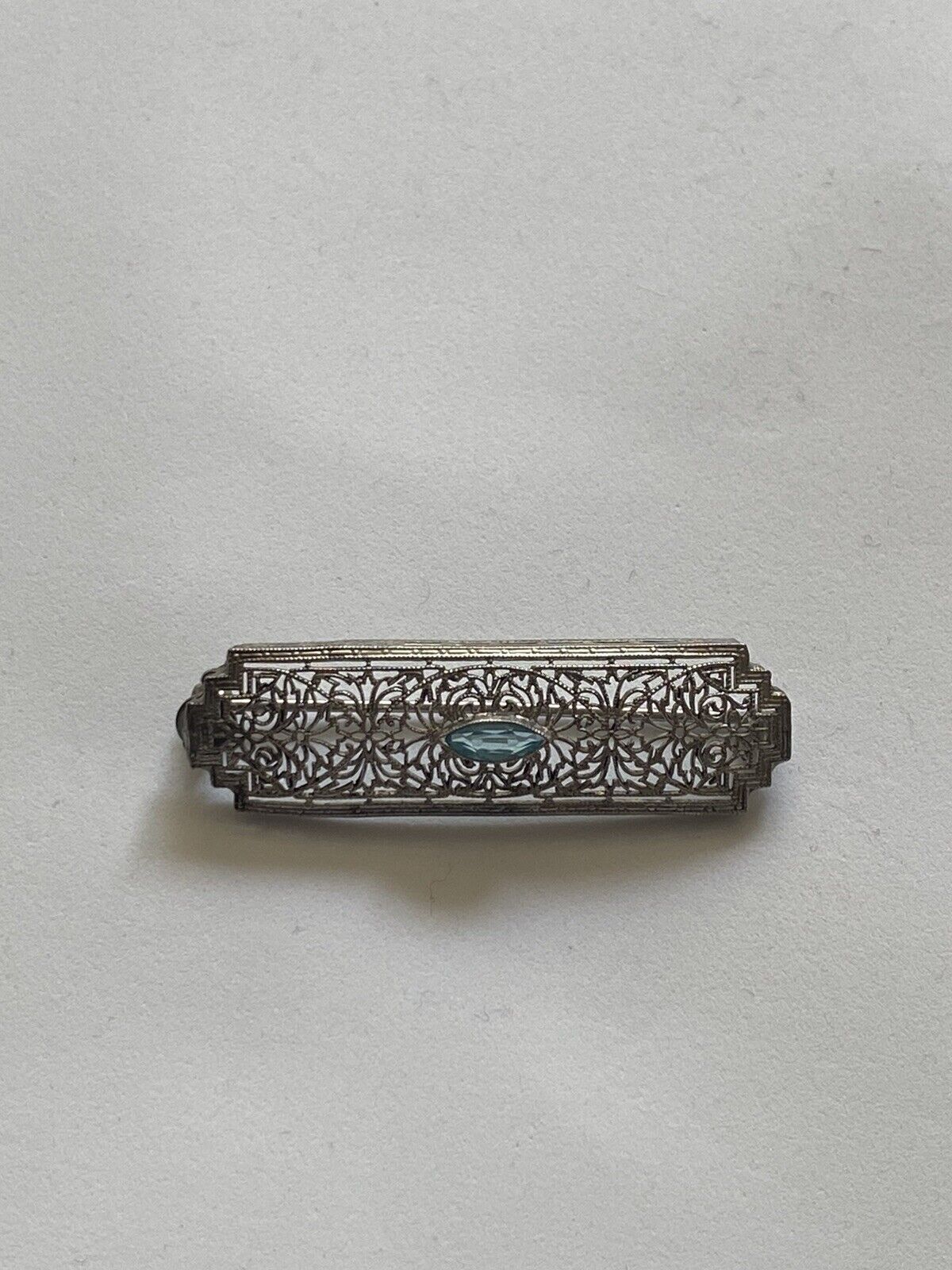 Antique Victorian Sterling Silver Brooch - image 8