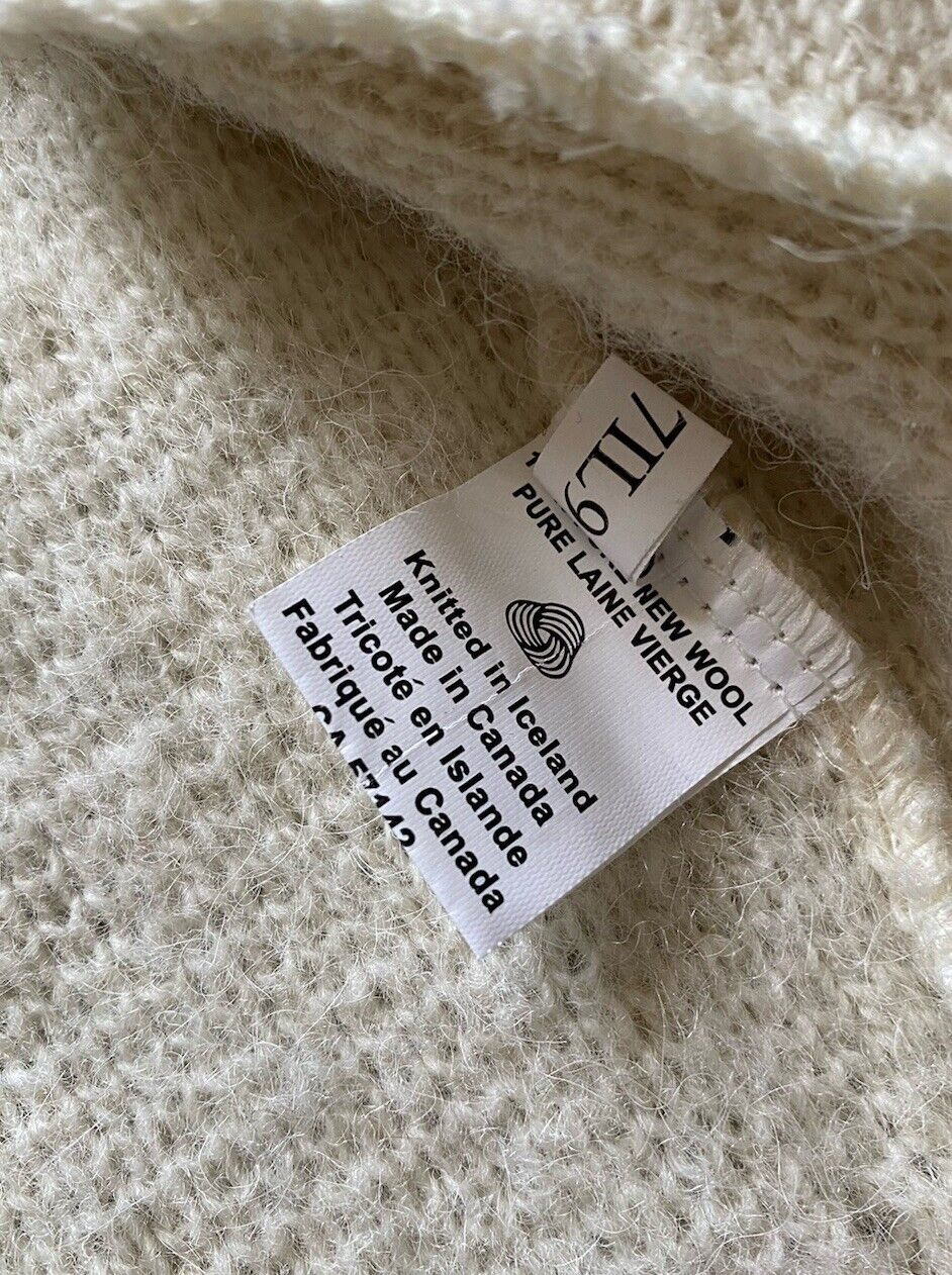 Freyja Women's XL 100% Pure New Wool Iceland Zipp… - image 8