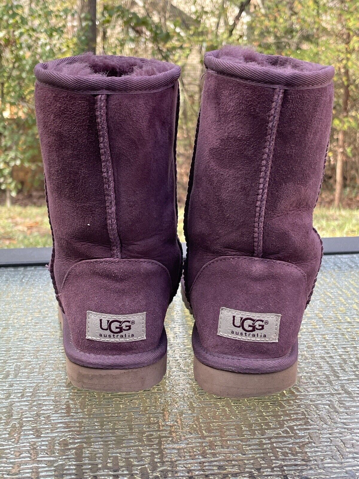 UGG Australia Classic Short Women’s Size 5 Plum S… - image 11