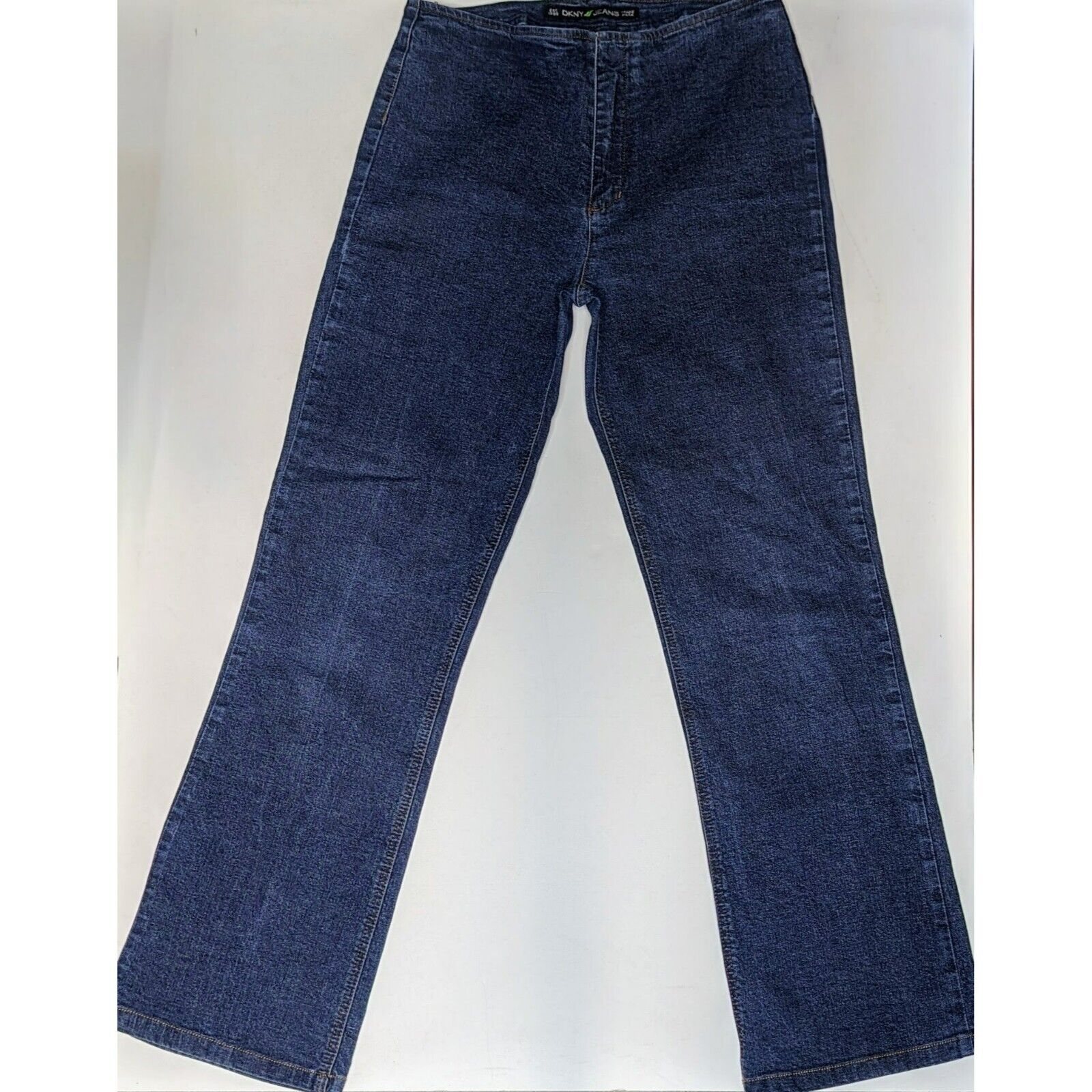 DKNY Vintage High Rise Regular Blue Denim Jeans W… - image 3