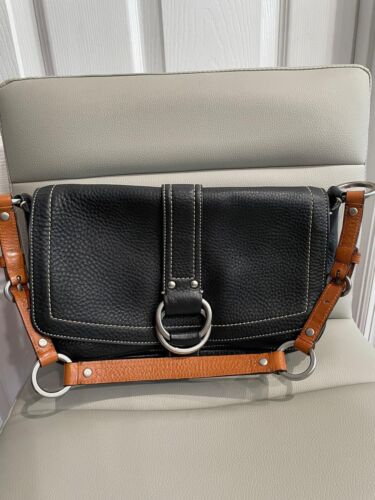 Black and Brown Coach Bag