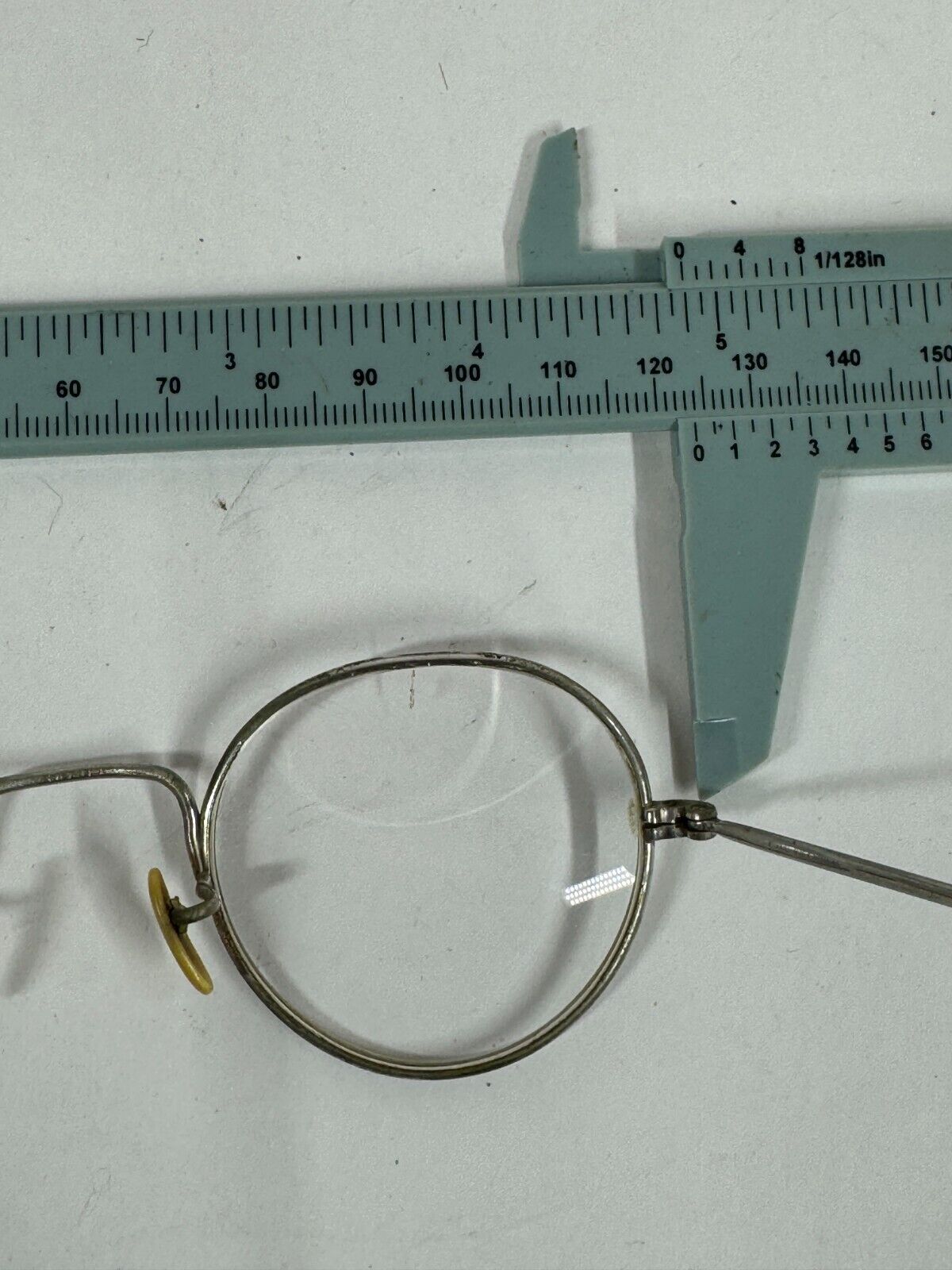 Antique COC Villadium Round Wire Rim Round Lens 1… - image 7