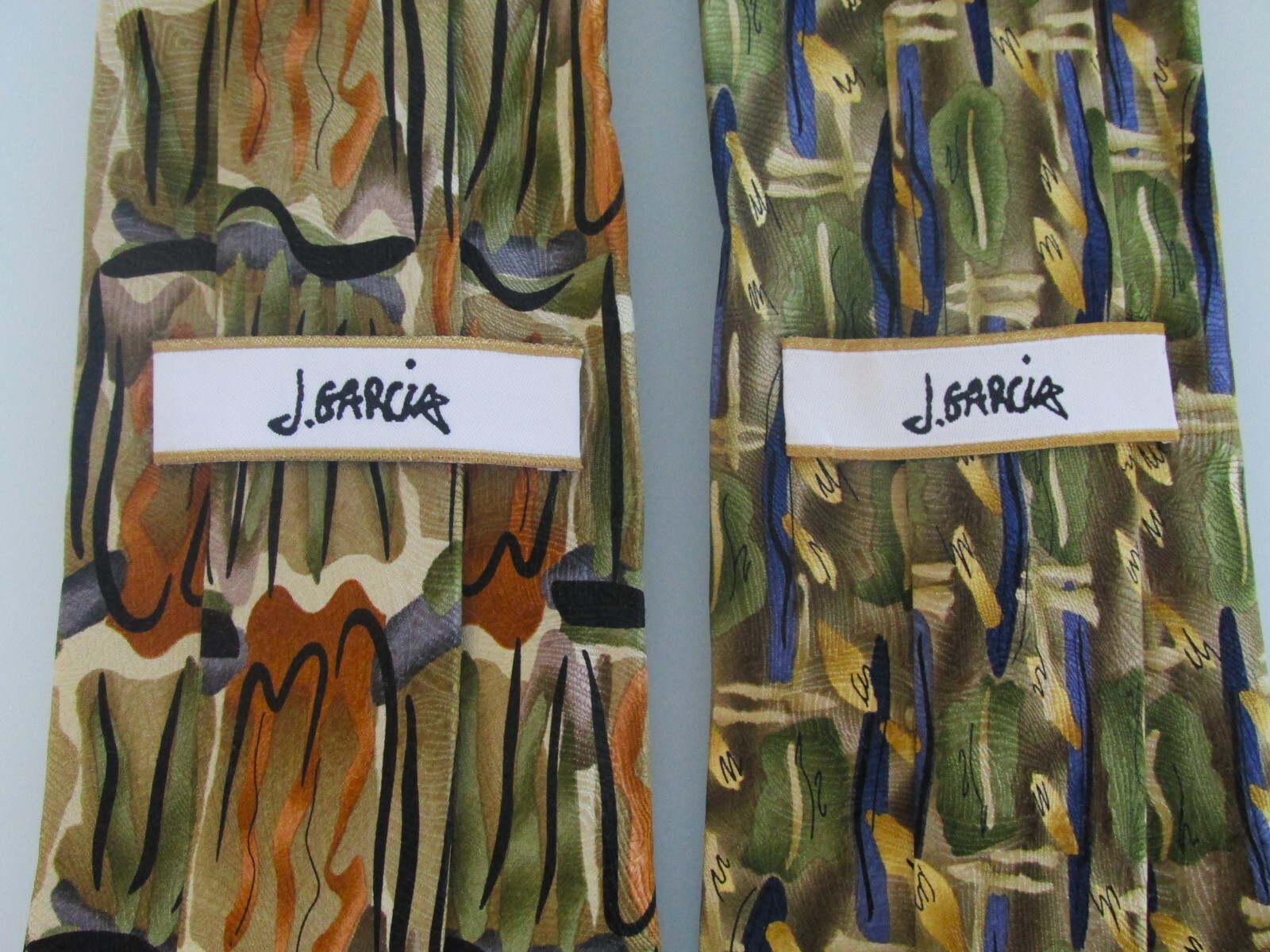 J. Garcia Men's Silk Ties Lot of (2) - image 3