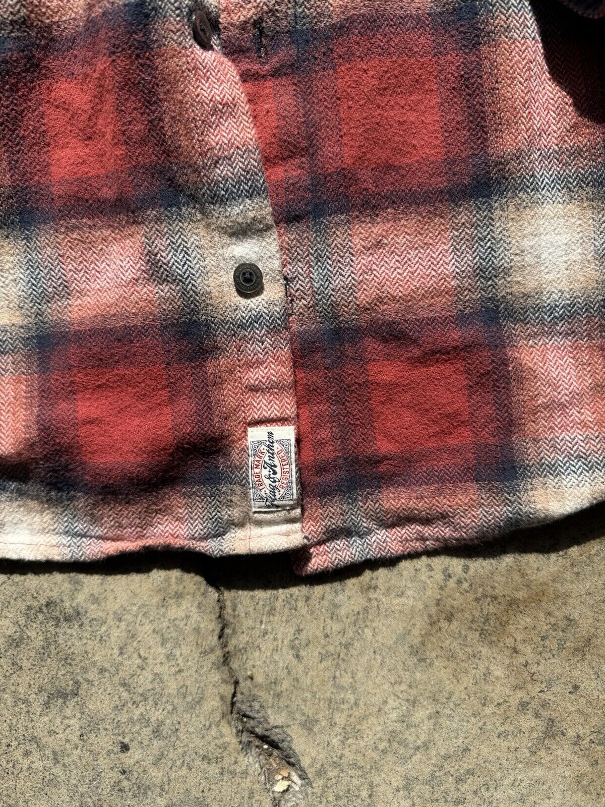 Flag and Anthem An Original Men's Shirt Flannel P… - image 4