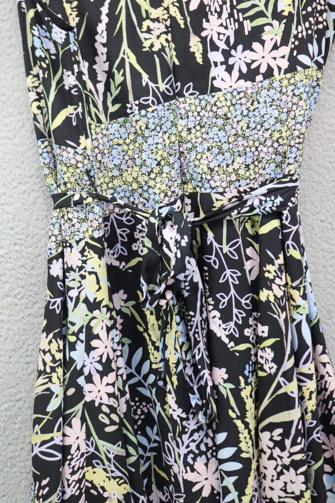 Calvin Klein Sleeveless Dark Floral Maxi Dress-14… - image 12