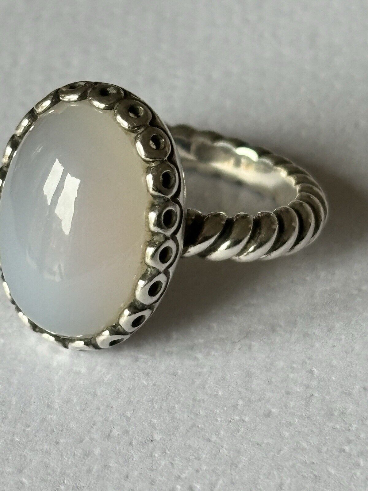 Genuine Beautiful My Friend Chalcedony Ring By Pa… - image 10