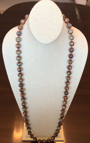 VTG Necklace Cloisonné Enamel Beads - Custom Desig