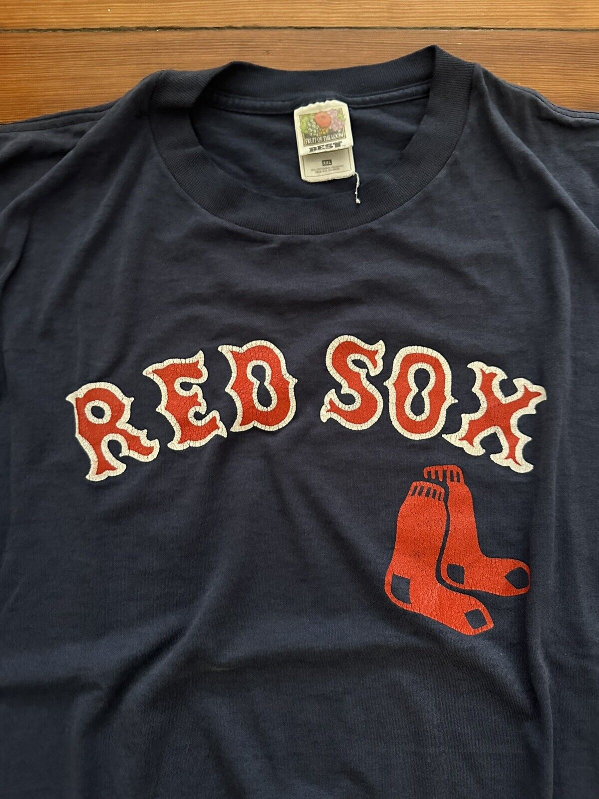 Vintage Boston Red Sox Baseball T Shirt 2XL Logo … - image 2