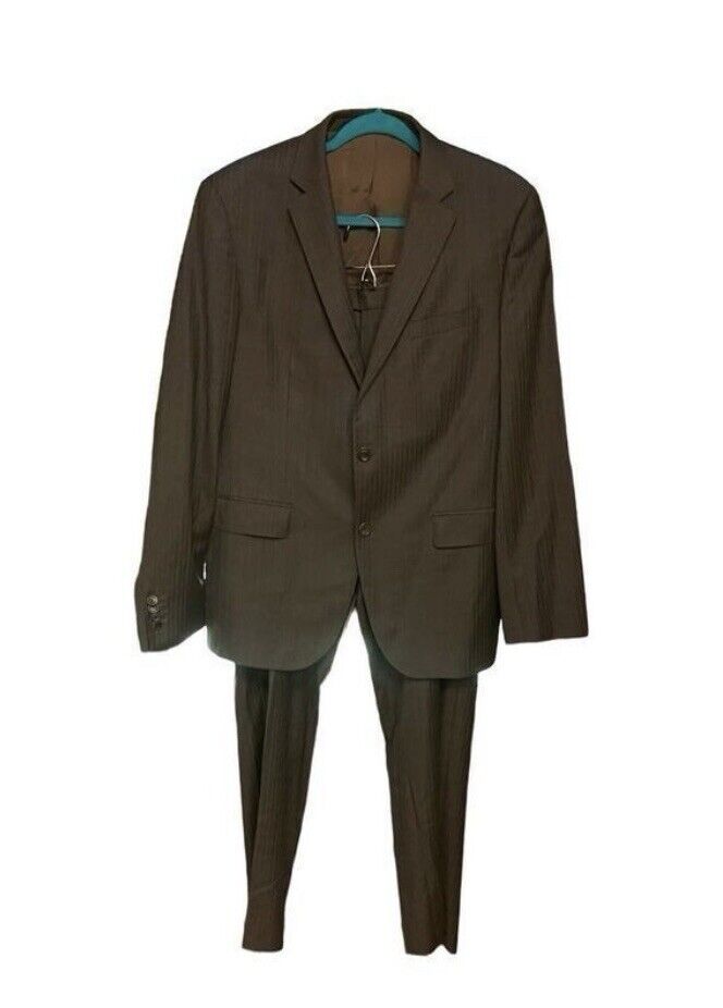 Hugo Boss Brown Suit 40R - image 1