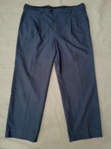 Burberry London Pants Mens 38in Petrol Blue Tailor