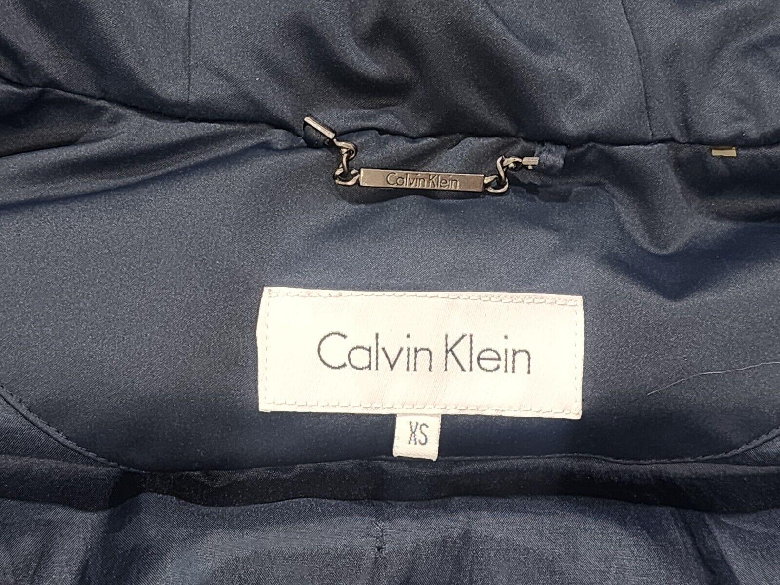 Calvin Klein Dark Blue Quilted Sleeveless Puffer … - image 6