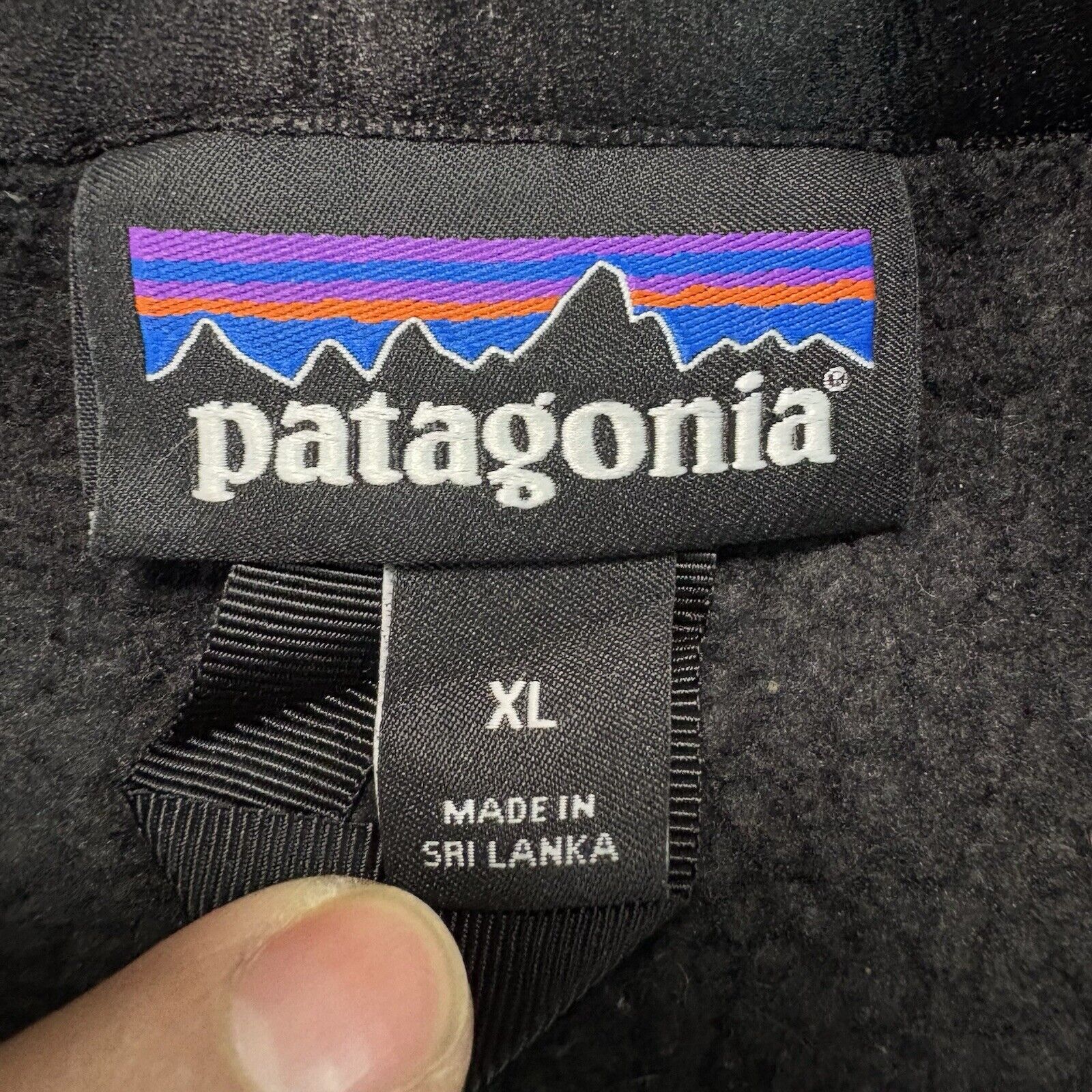 Patagonia Better Sweater Black Full Zip Fleece Sz… - image 3