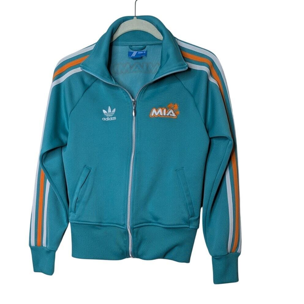 Adidas Originals Miami city scene track jacket te… - image 1