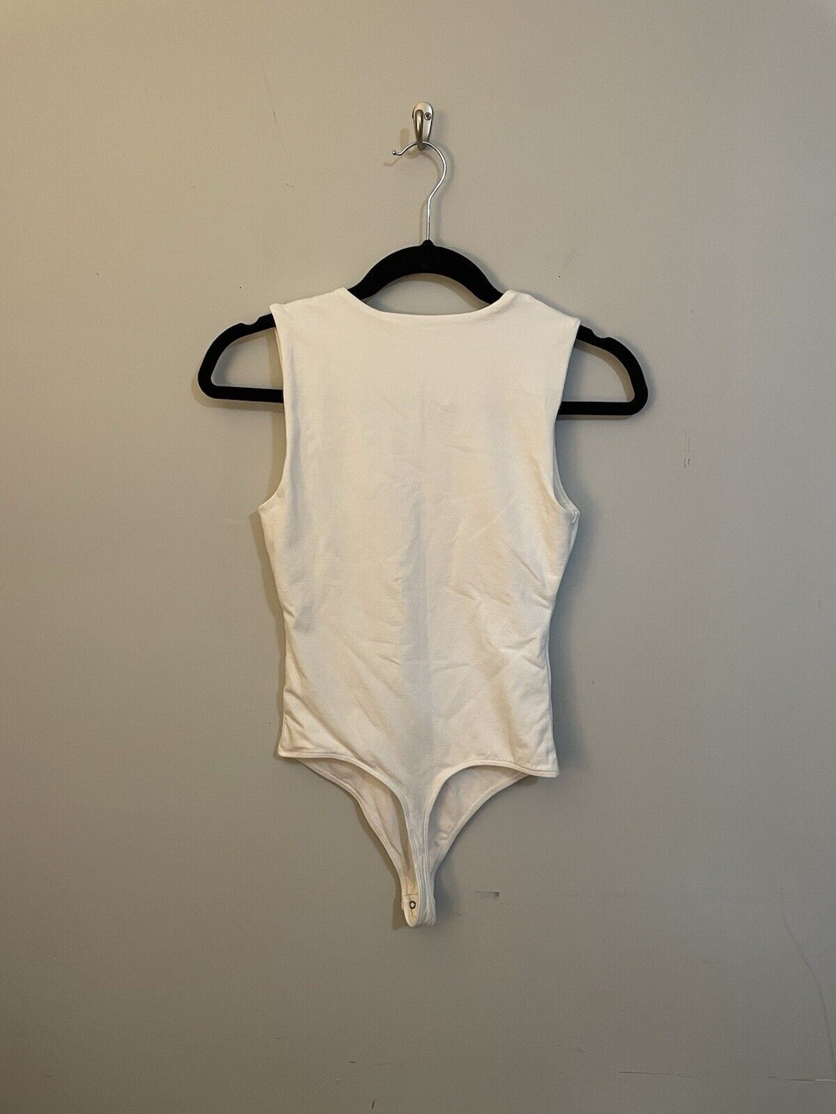 Abercrombie And Fitch White Bodysuit Size Small - image 3