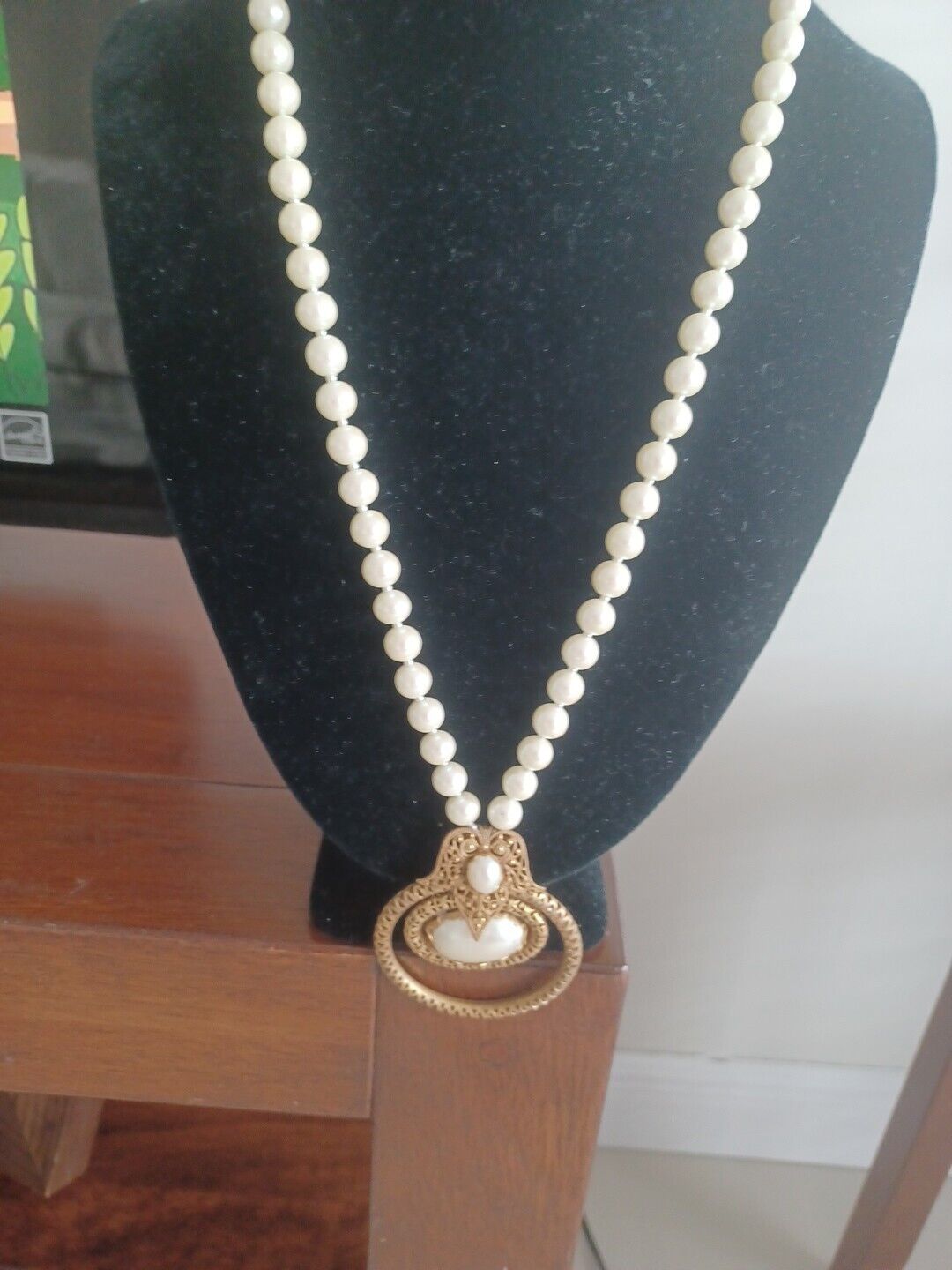 Vtg. Miriam Haskell Double-Strand Faux Pearl Neck… - image 6