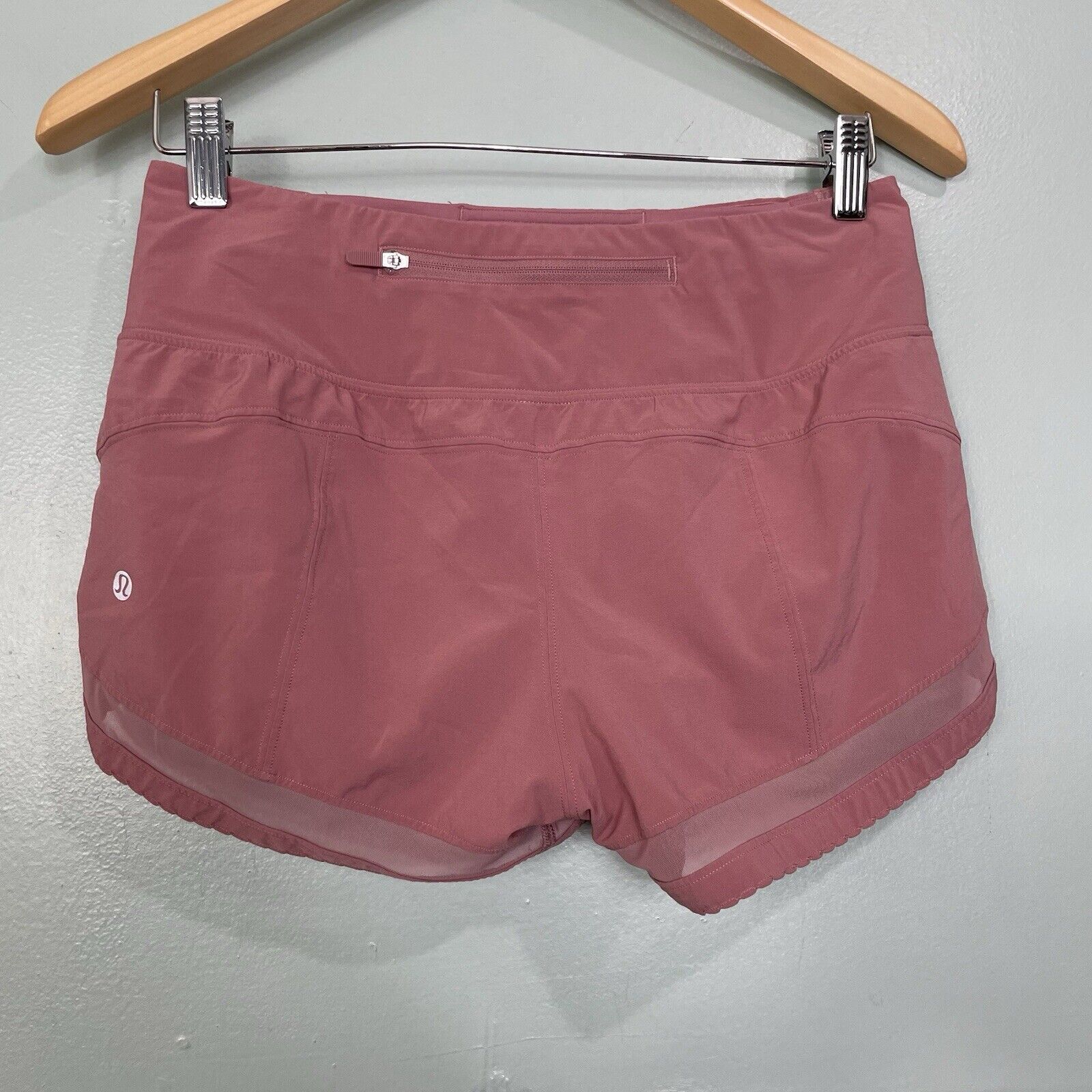 Lululemon Time to Sweat Short Corral Pink Size 4 - image 3