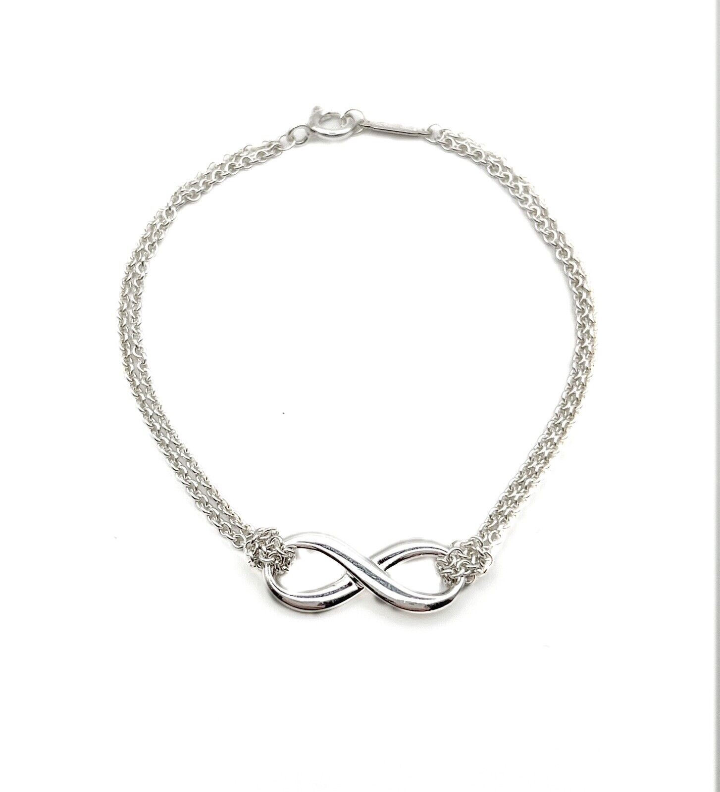 Tiffany & Co. Tiffany Infinity Bracelet, Sterling… - image 4