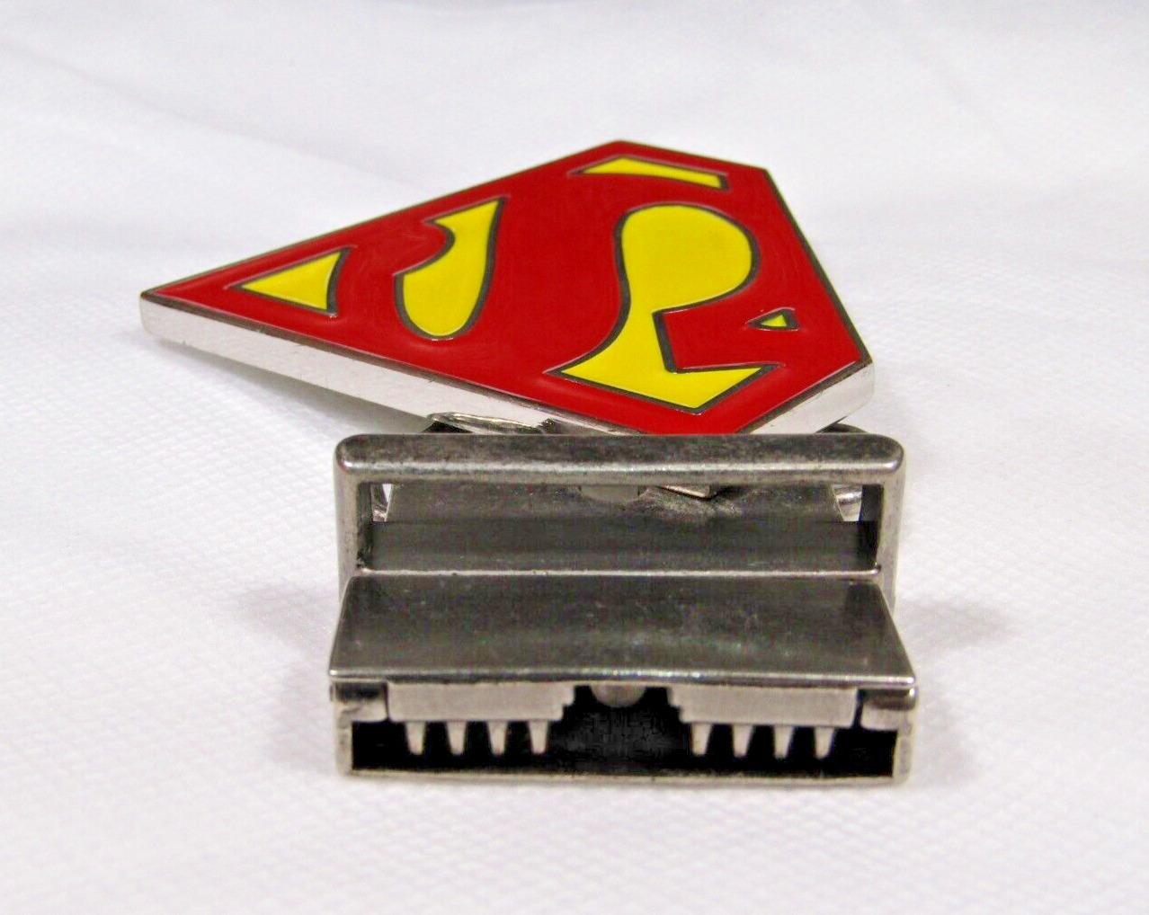 DC's Superman Belt Buckle Official Red Yellow Ful… - image 5