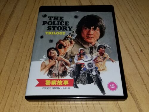 The Police Story Trilogy 4K UHD Blu-Ray EUREKA / REGION FREE / LIKE NEW ...