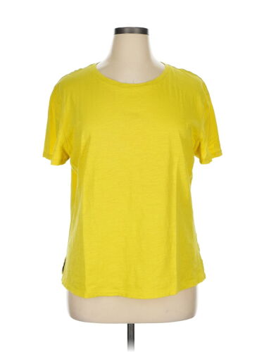 Boden Women Yellow Active T-Shirt XL