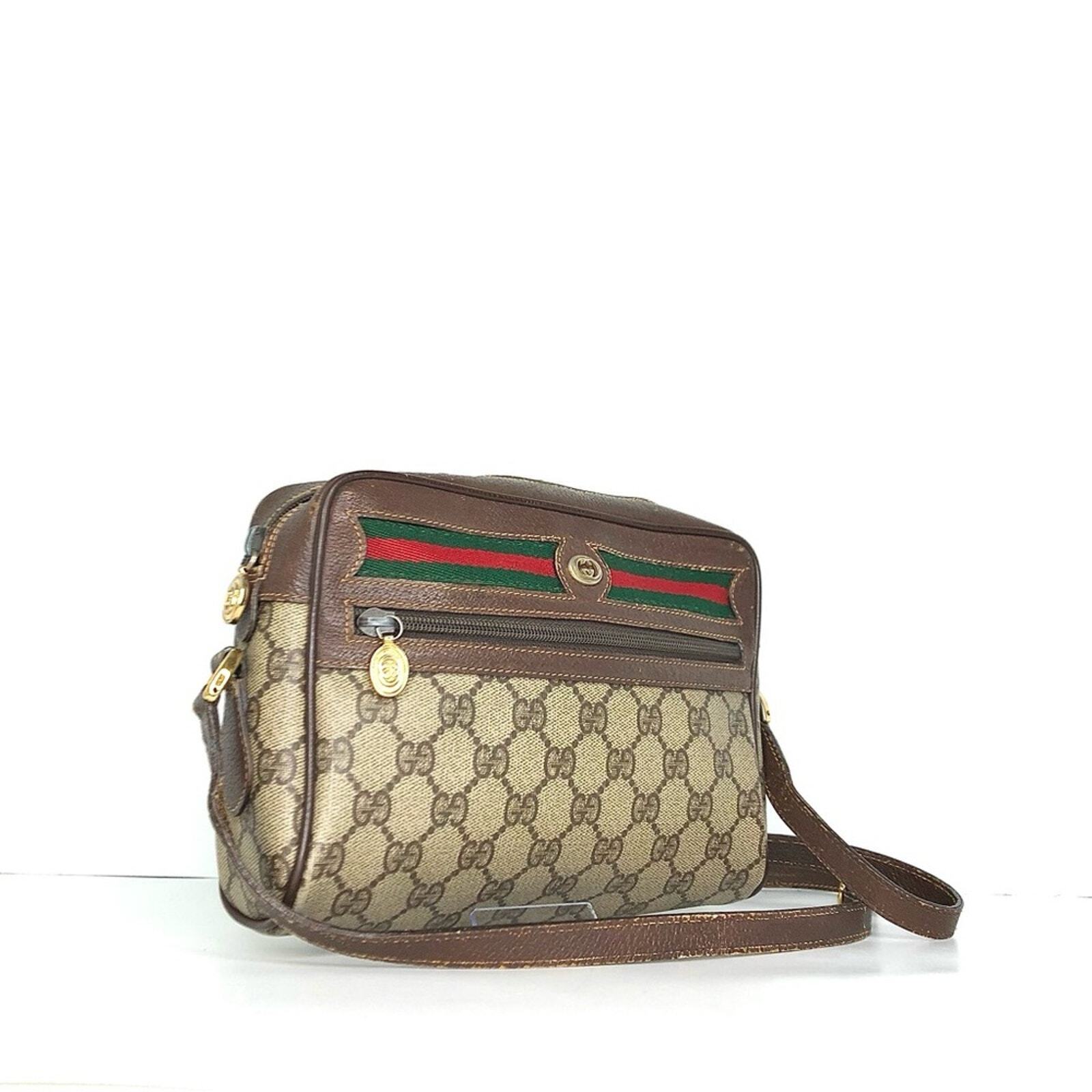 Gucci Ophidia GG Monogram Striped Supreme Small C… - image 6