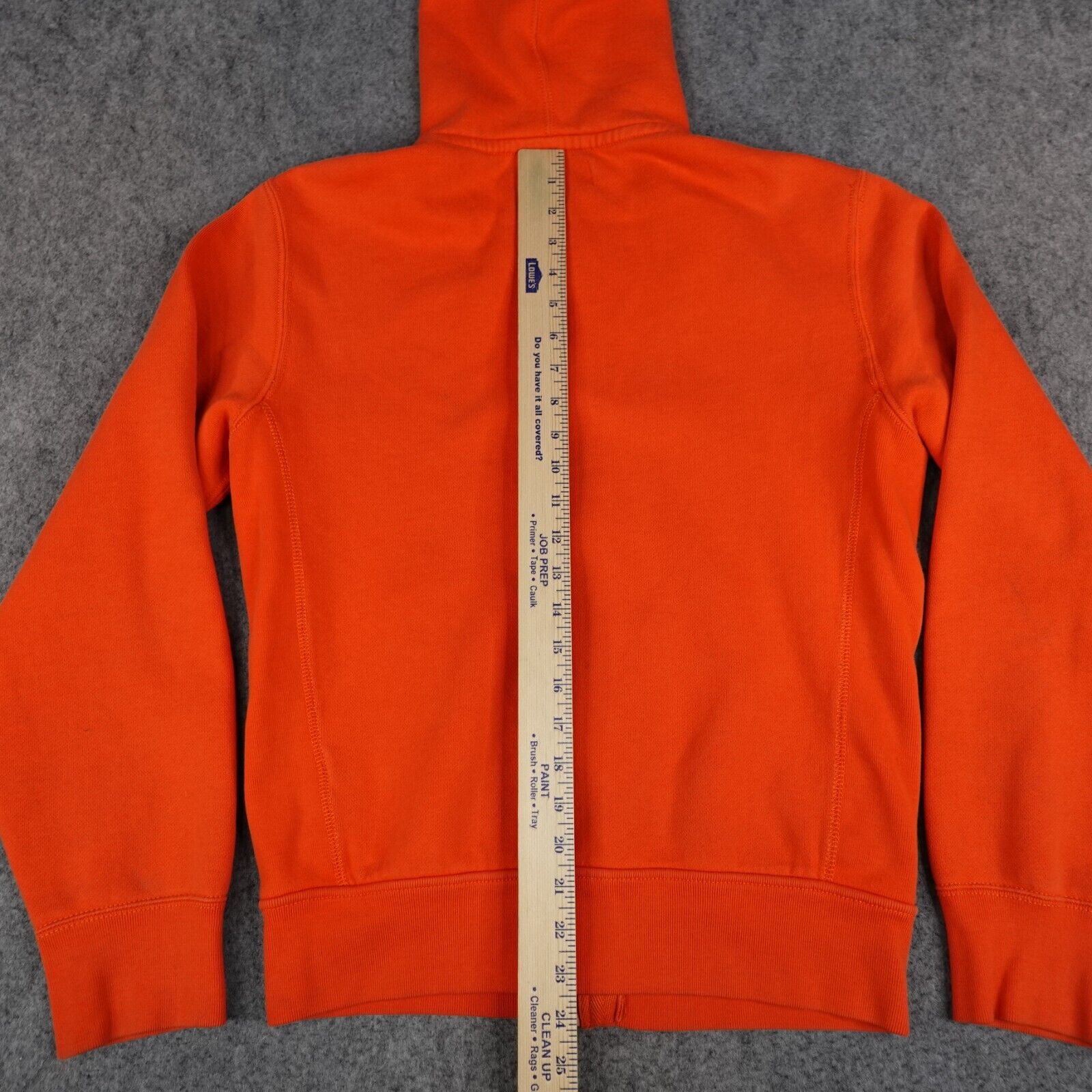 Polo Ralph Lauren Hoodie Mens Small Orange Full Z… - image 11