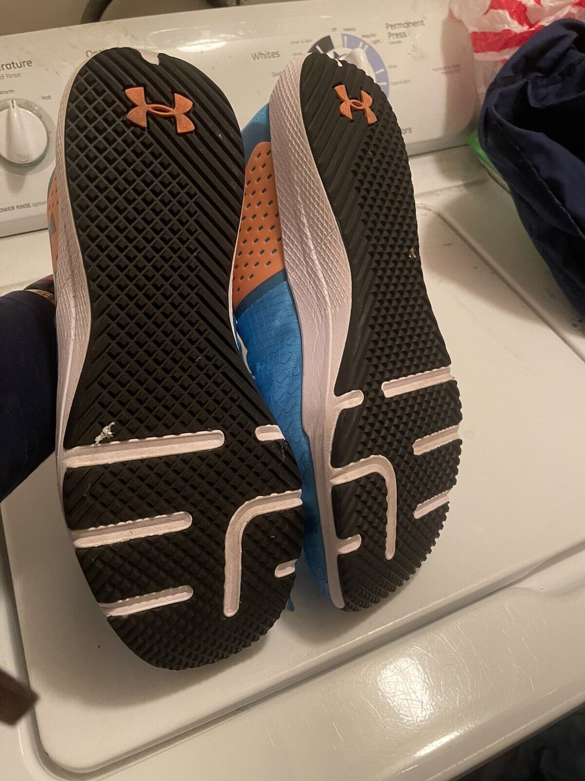 Size 14- Under Armour Charged Engage Blue - image 5