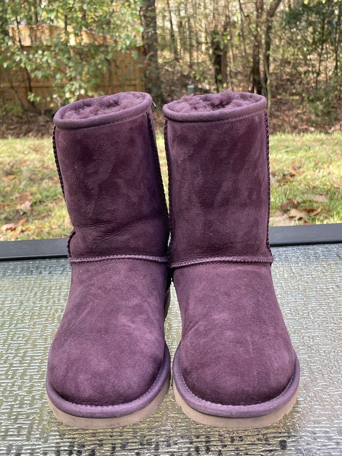 UGG Australia Classic Short Women’s Size 5 Plum S… - image 10