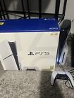 New listingSony PS5 Slim Blu-Ray Edition 1TB Video Game Console - White