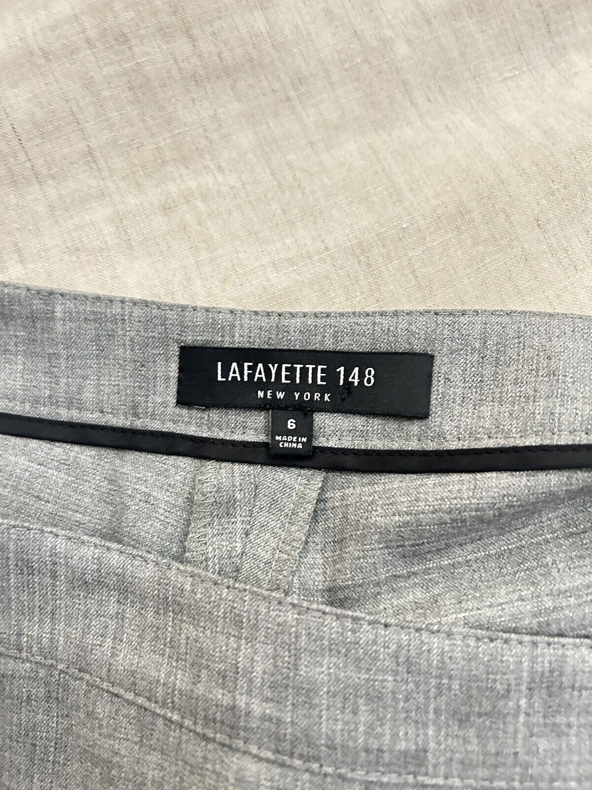 Lafayette 148 New York Women's Gray Bleeker Side … - image 5