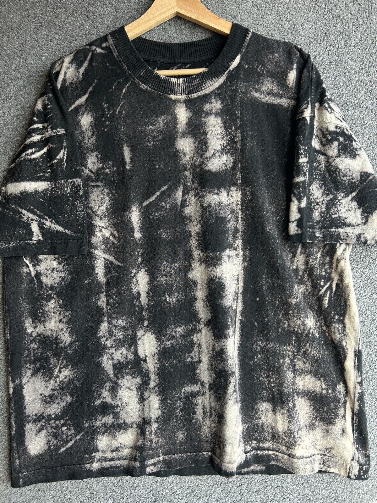 Allsaints Tie Dye Oversize T Shirt L Mens - image 3