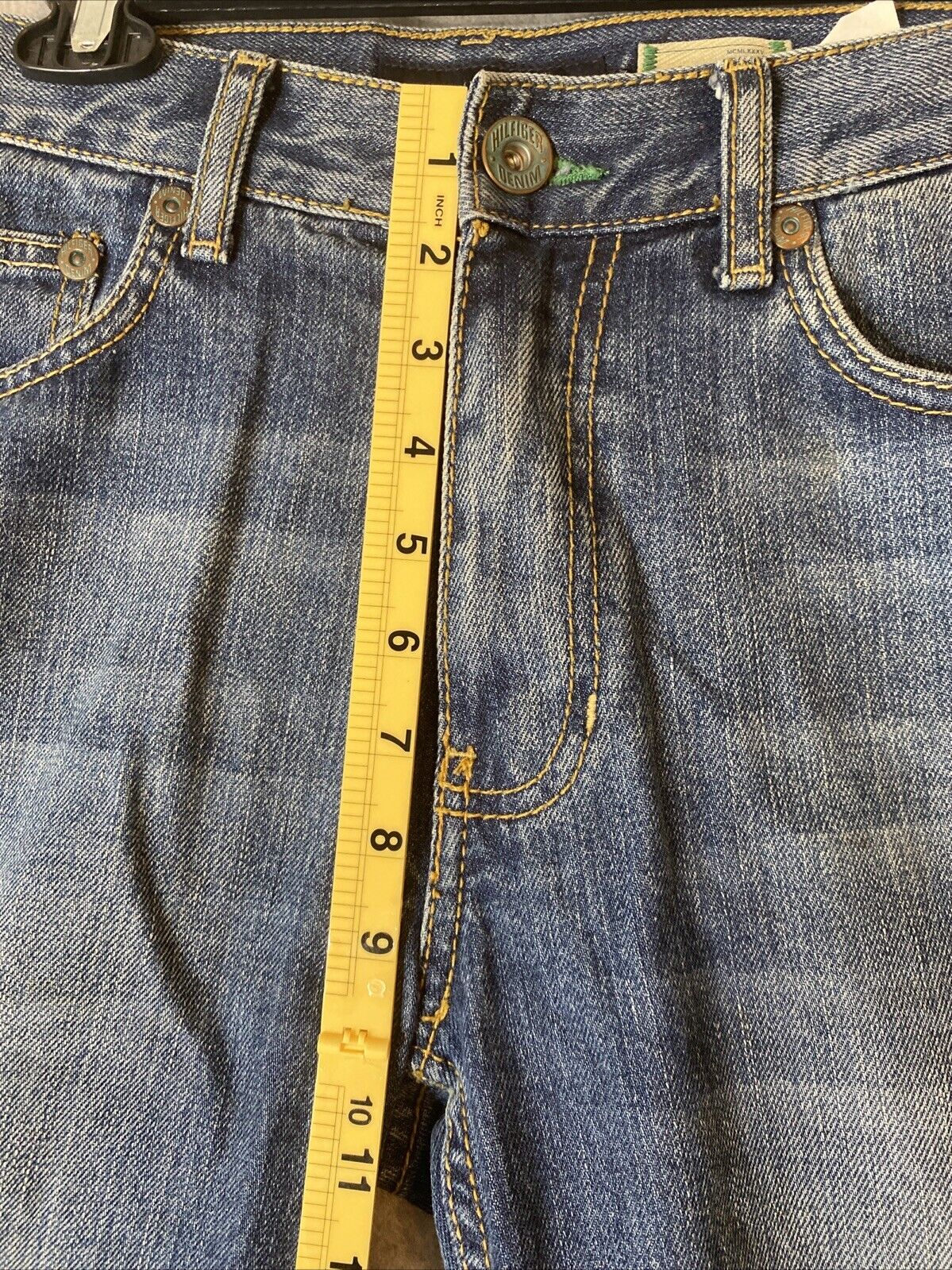 Tommy Hilfiger Premium Denim Blue Jeans Mens 32x3… - image 13