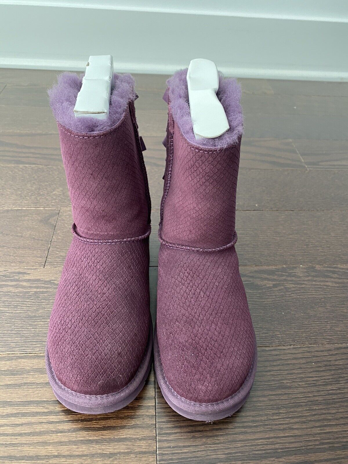 UGG Mini Bailey Bow Boots for Women, Size 6 - pur… - image 4