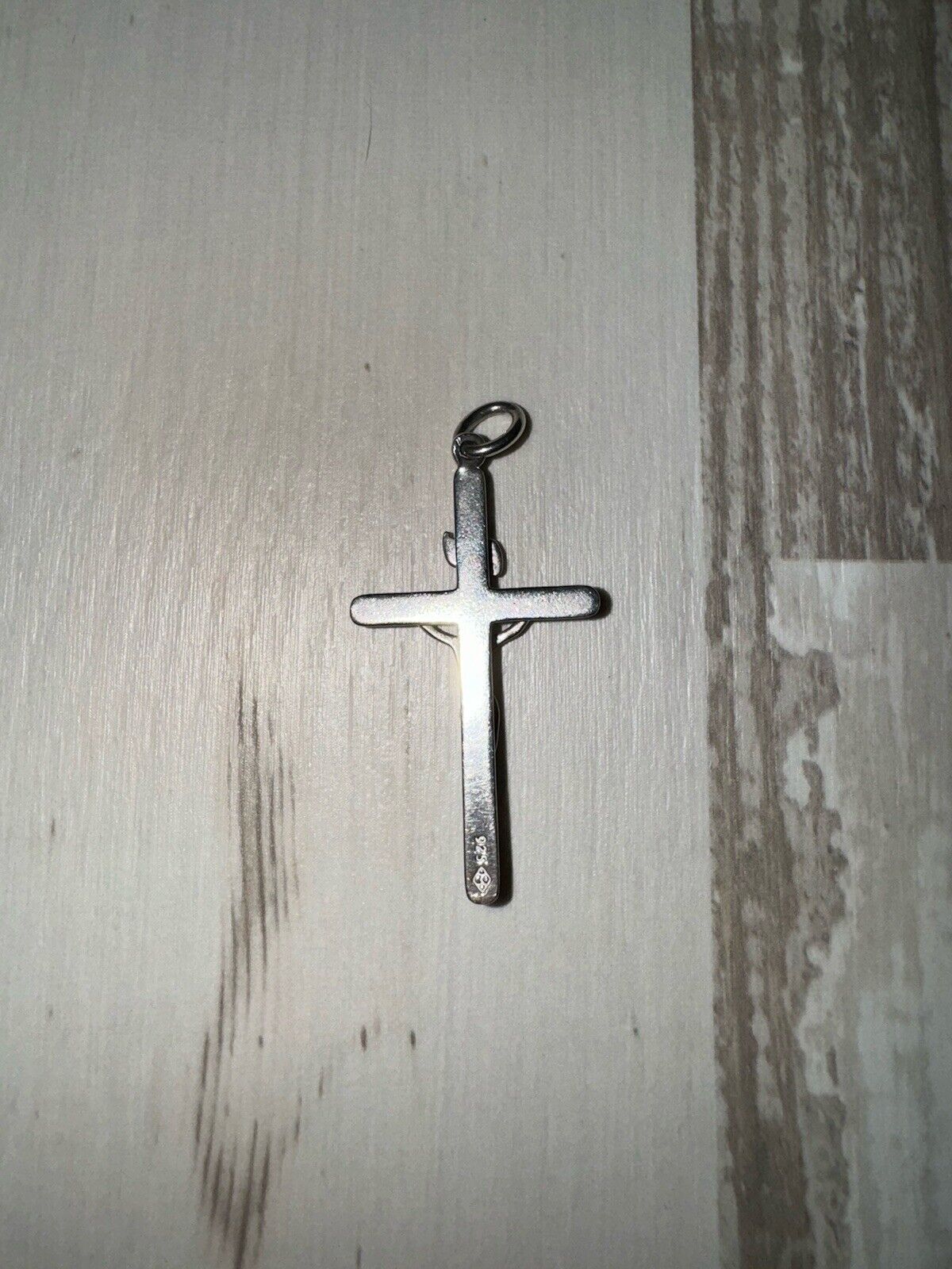 Macys-925 Sterling Silver- Large- Crucifix Cross … - image 3