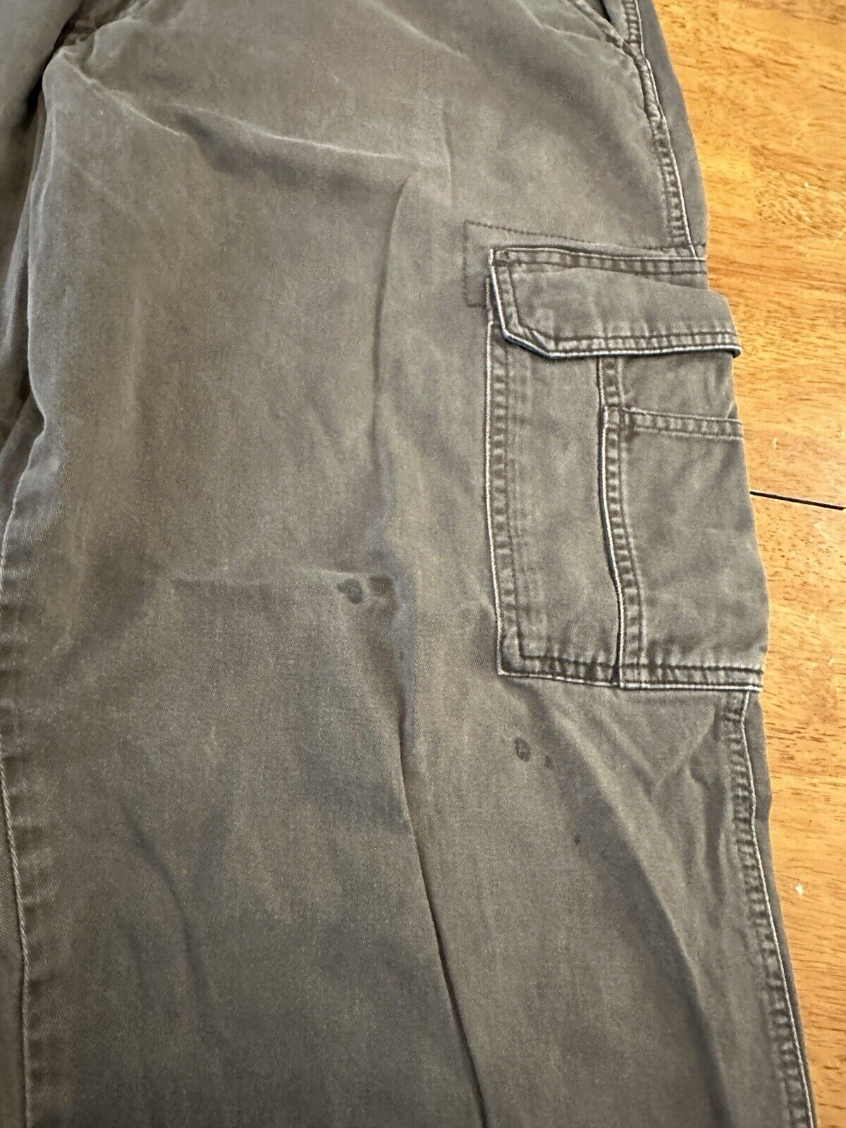 Wrangler Workwear Brown Cargo Pants 35x32 - image 2