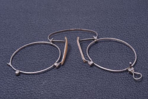 ✅ ANTIQUE PINCE NEZ PINCH NOSE GLASSES FRAME ONLY