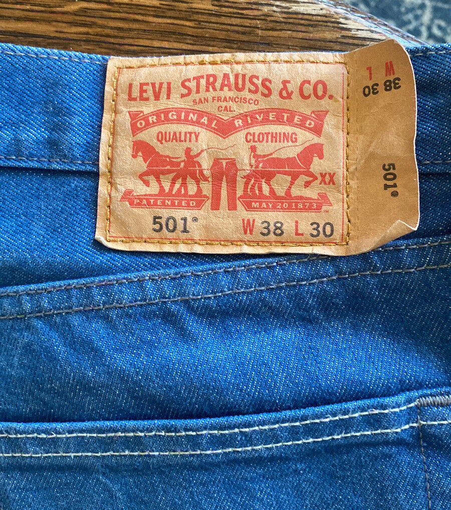 Vintage Levi’s 501 XX Men’s Straight Leg Jeans Bu… - image 4