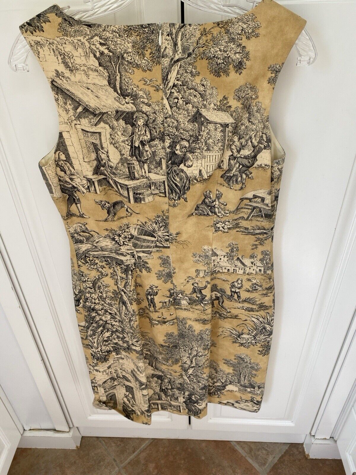 J McLaughlin Women's Toile Dress SZ10 EUC - image 5