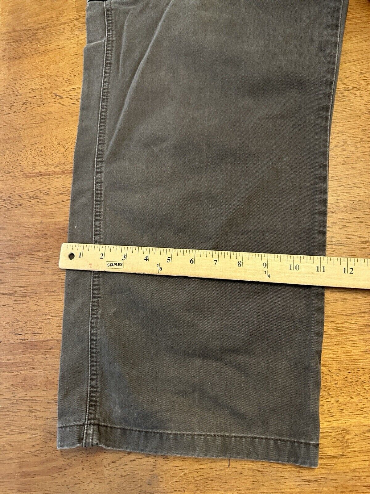 Wrangler Workwear Brown Cargo Pants 35x32 - image 7