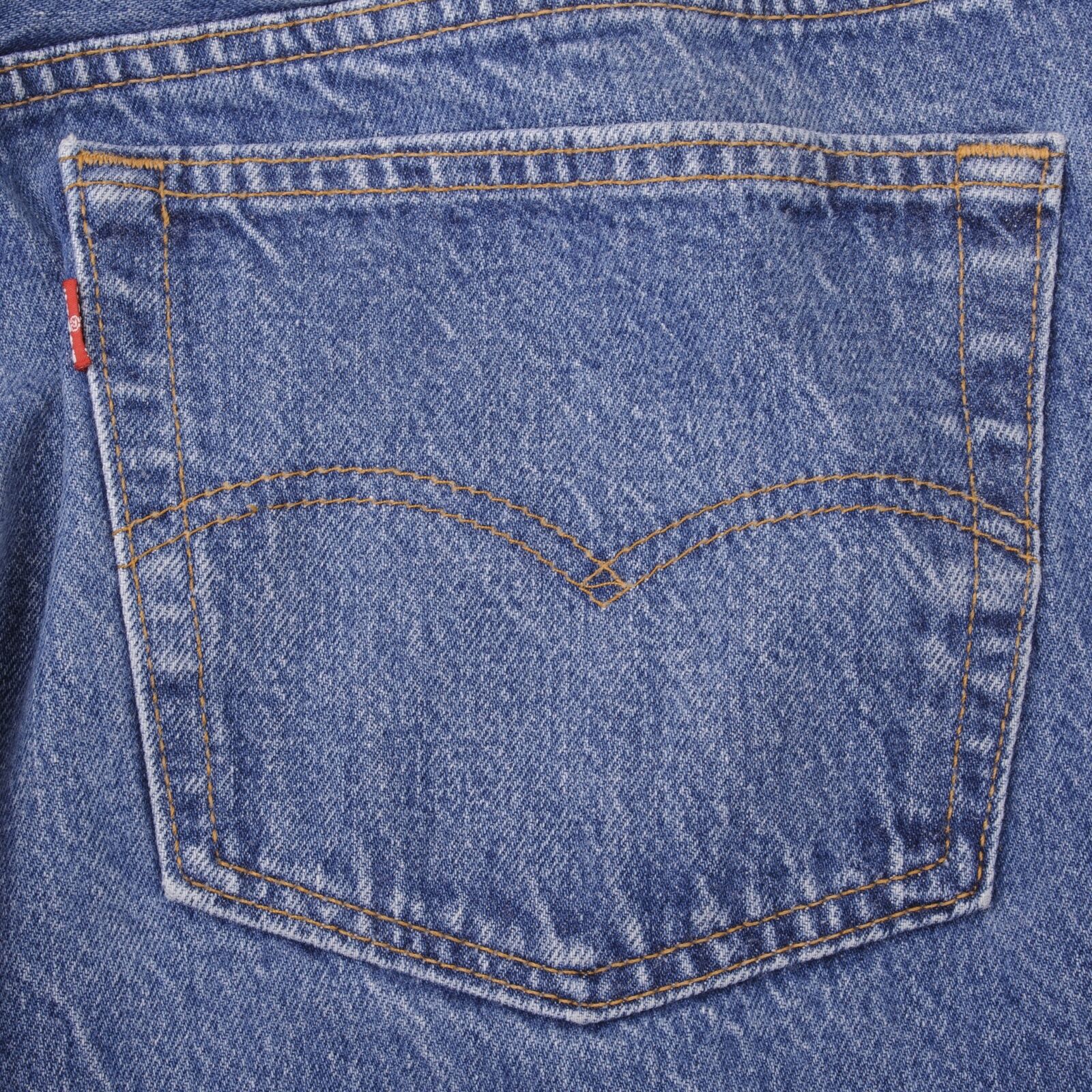 VINTAGE LEVIS 501 JEANS INDIGO 1980S SIZE W38 L32… - image 6