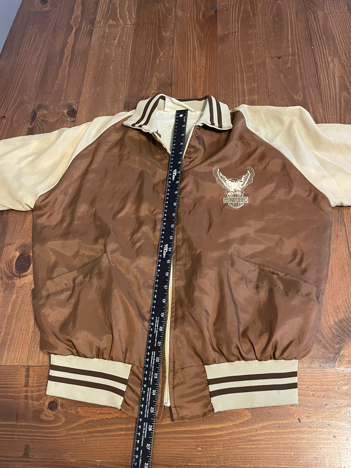 Vintage 70's Harley Davidson Holloway Bomber/Trac… - image 10