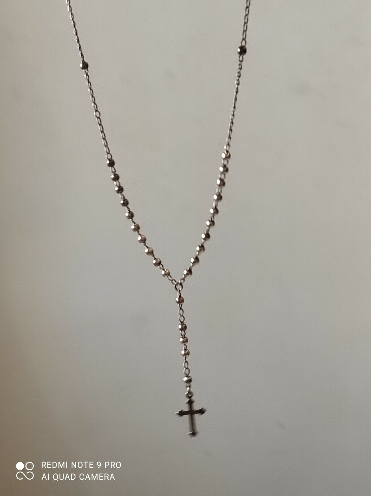 Necklace Cross Sterling Silver - image 1