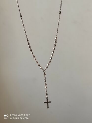 Necklace Cross Sterling Silver - image 1