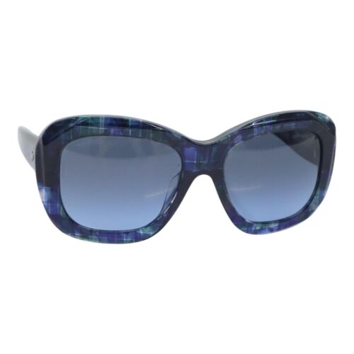 Chanel Cc Navy Plastic Glasses Authentic - image 1