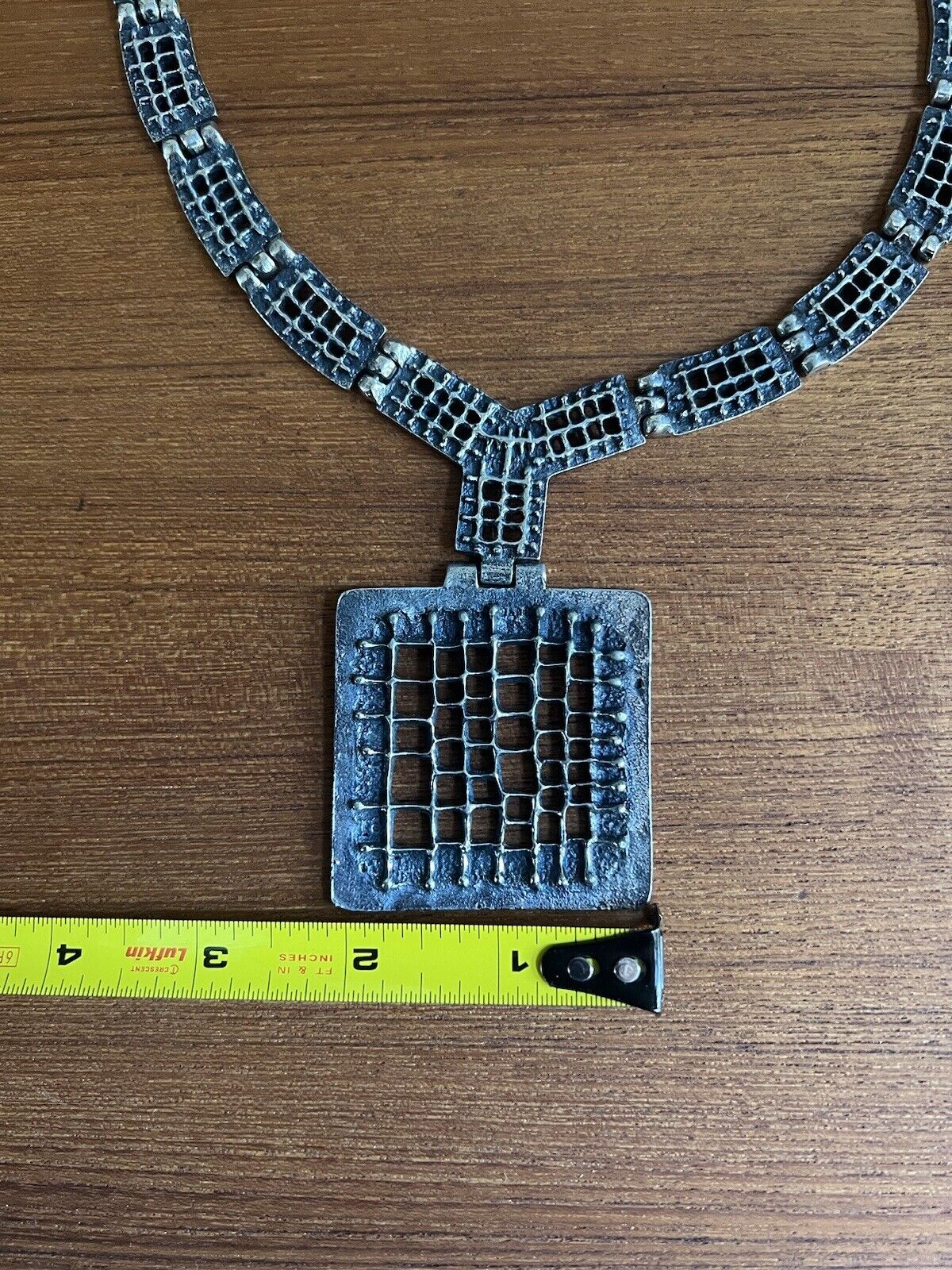 Rare Robert Larin Necklace Brutalist Modernist Ar… - image 3